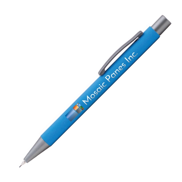 5.37" x 0.39" x 1.2246" metal mechanical pencil with No. 2... from ASI 62088 IDProductsource