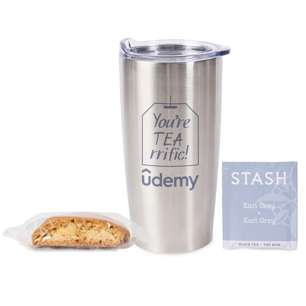 Stash Tea & Biscotti Tumbler Set... from ASI 44900 NC Custom (CI/Lanco) / Lanco