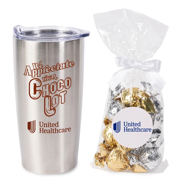 Twist Wrapped Truffles Tumbler Set... from ASI 44900 NC Custom (CI/Lanco) / Lanco