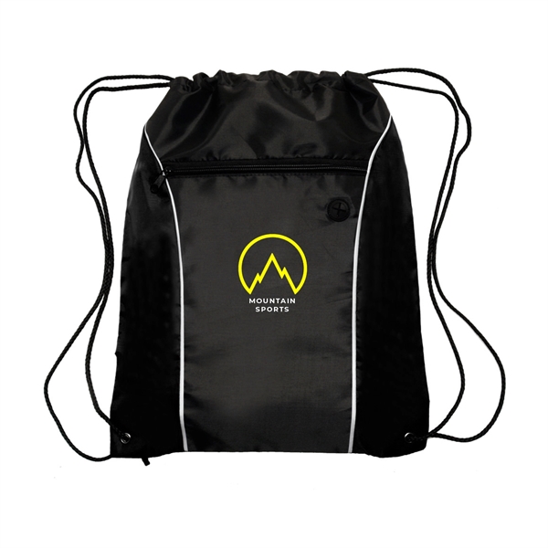 Be extra flashy with the COLOR FLASH DRAWSTRING BACKPACK. Made out... from ASI 62088 IDProductsource