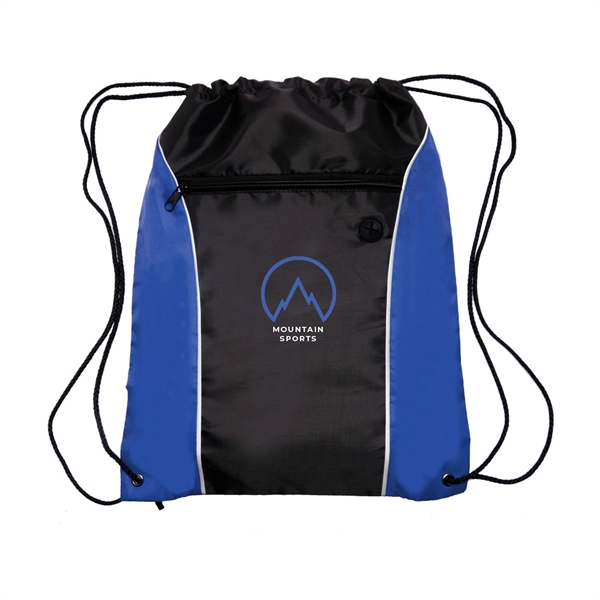 Be extra flashy with the COLOR FLASH DRAWSTRING BACKPACK. Made out... from ASI 62088 IDProductsource