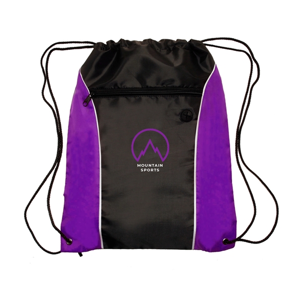 Be extra flashy with the COLOR FLASH DRAWSTRING BACKPACK. Made out... from ASI 62088 IDProductsource