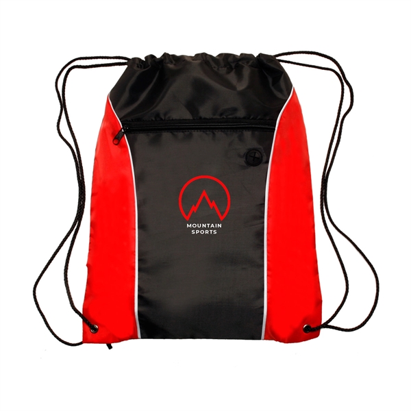 Be extra flashy with the COLOR FLASH DRAWSTRING BACKPACK. Made out... from ASI 62088 IDProductsource
