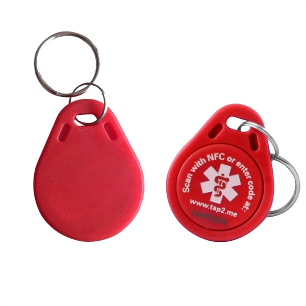 Contact-free RFID key fobs made of ABS.... from ASI 68190 Lungsal / Lungsal
