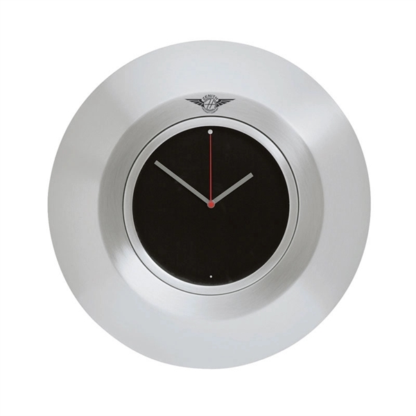 Horlomur series wall clock with analog clock display and black background.... from ASI 67866 Logomark/Valumark