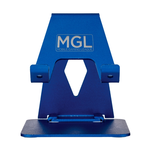 2.75" x 3" x 3" aluminum cellphone holder and tablet stand... from ASI 62088 IDProductsource