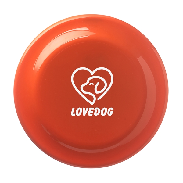 9.25" plastic flying disc toys in assorted solid colors with one... from ASI 62088 IDProductsource