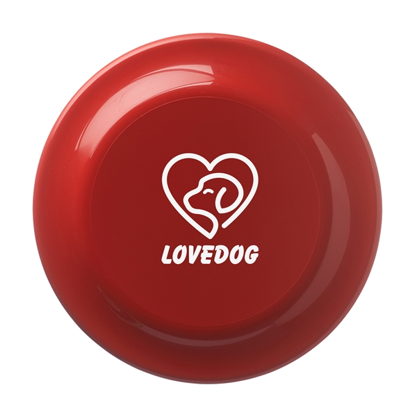 9.25" plastic flying disc toys in assorted solid colors with one... from ASI 62088 IDProductsource