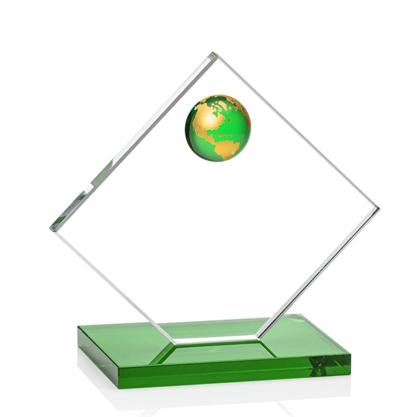 Ferrand Globe Award - Green/Gold... from ASI 84592 St Regis Group / St Regis