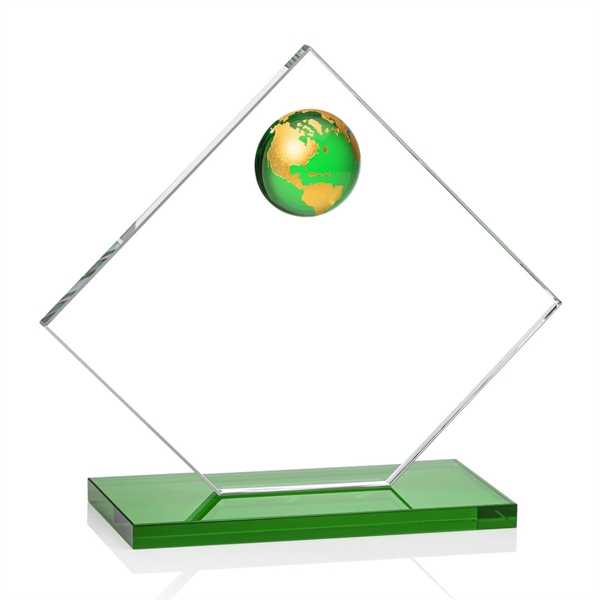 Ferrand Globe Award - Green/Silver... from ASI 84592 St Regis Group / St Regis