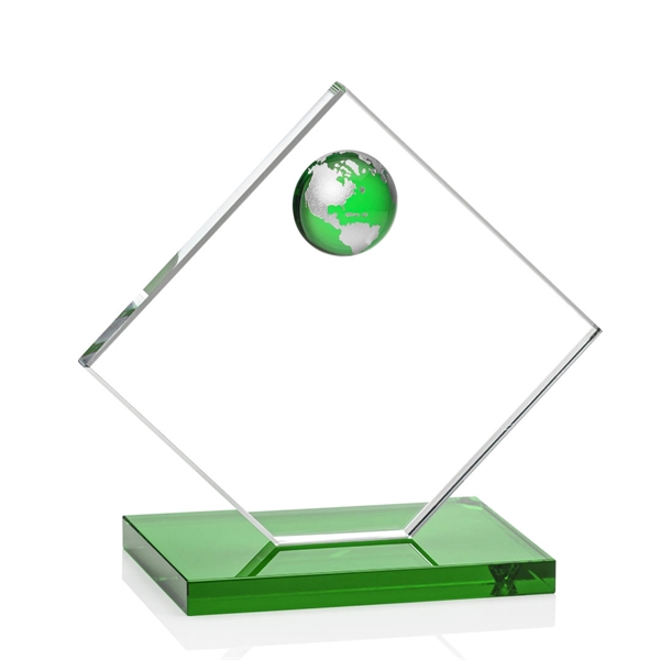Ferrand VividPrint™ Award - Green/Silver... from ASI 84592 St Regis Group / St Regis