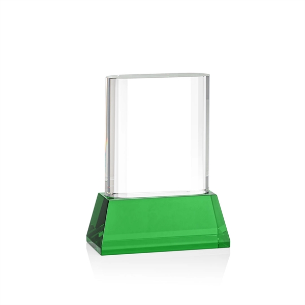 Merit VividPrint™ Award on Base - Green... from ASI 84592 St Regis Group / St Regis