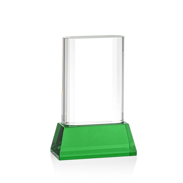 Merit VividPrint™ Award on Base - Green... from ASI 84592 St Regis Group / St Regis
