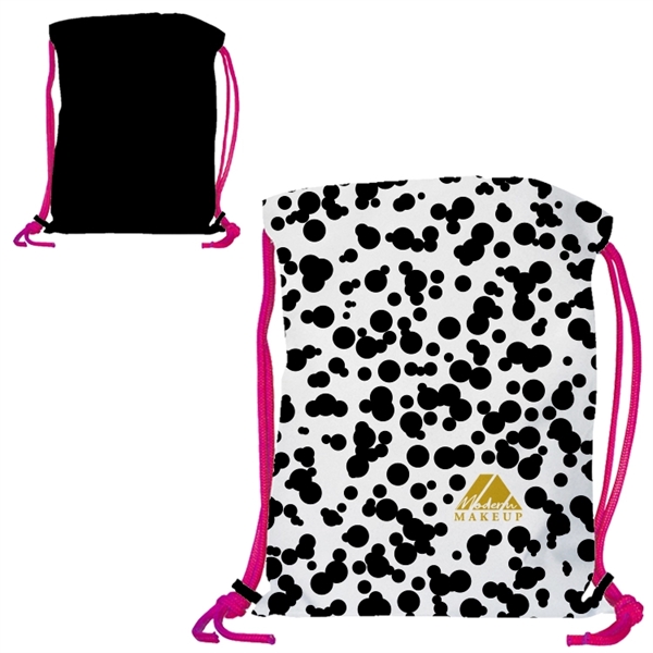 Super Drawstring Backpack - Full Color + High Quality Promo Bag... from ASI 67557 LimeLight Ent