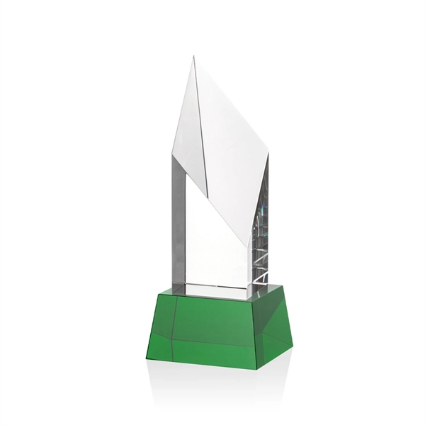 Vertex VividPrint™ Award on Base - Green... from ASI 84592 St Regis Group / St Regis