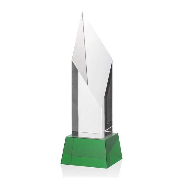 Vertex VividPrint™ Award on Base - Green... from ASI 84592 St Regis Group / St Regis