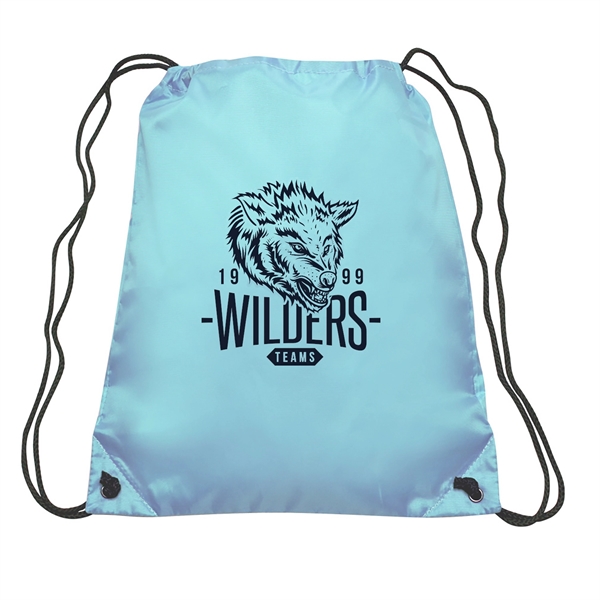 14" x 16.5" drawstring backpacks with 24" long rope strings.... from ASI 62088 IDProductsource