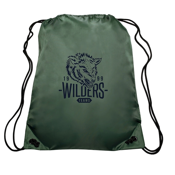 14" x 16.5" drawstring backpacks with 24" long rope strings.... from ASI 62088 IDProductsource