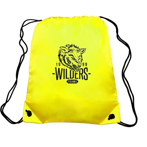14" x 16.5" drawstring backpacks with 24" long rope strings.... from ASI 62088 IDProductsource