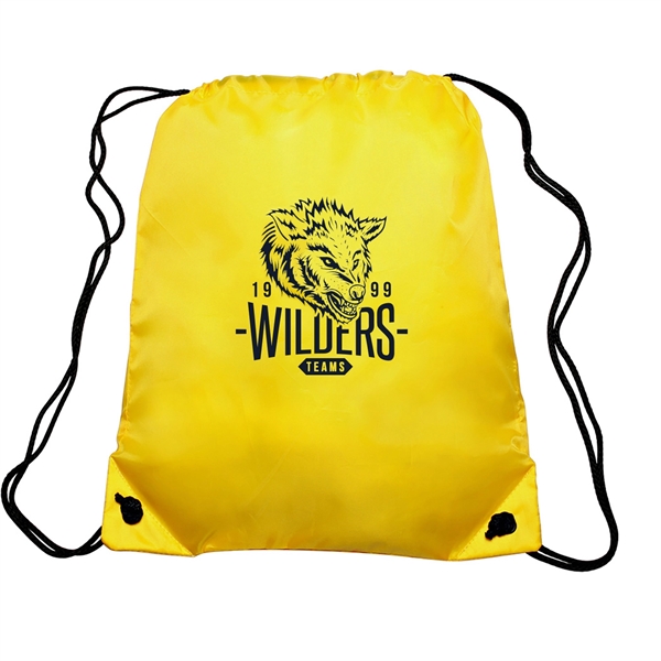 14" x 16.5" drawstring backpacks with 24" long rope strings.... from ASI 62088 IDProductsource