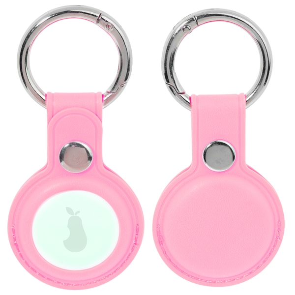 0.375" x 1.625" x 2.5" soft PU plastic keychain with Airtag... from ASI 62088 IDProductsource