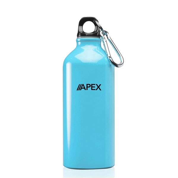 8" x 3" 20-ounce aluminum water bottle with twist on lid... from ASI 62088 IDProductsource