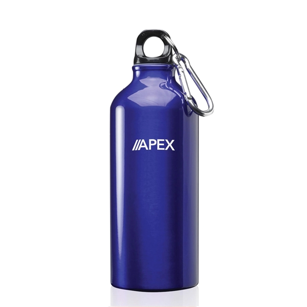 8" x 3" 20-ounce aluminum water bottle with twist on lid... from ASI 62088 IDProductsource