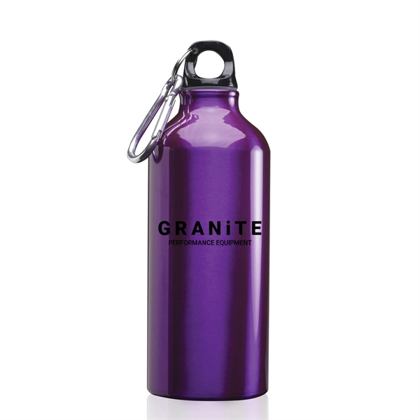 8" x 3" 20-ounce aluminum water bottle with twist on lid... from ASI 62088 IDProductsource