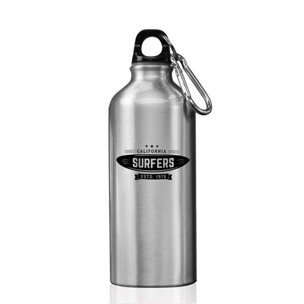 8" x 3" 20-ounce aluminum water bottle with twist on lid... from ASI 62088 IDProductsource
