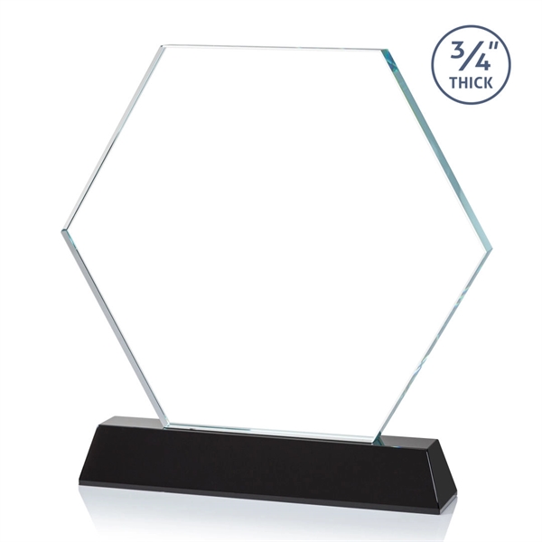 The Ralston Optical Crystal Award on a tall tapered optical base... from ASI 84592 St Regis Group / St Regis