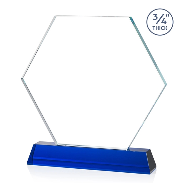 The Ralston Optical Crystal Award on a tall tapered optical base... from ASI 84592 St Regis Group / St Regis