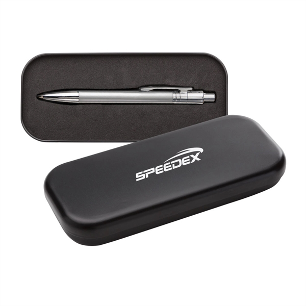 Single satin black metal box (pen not included).... from ASI 84592 St Regis Group
