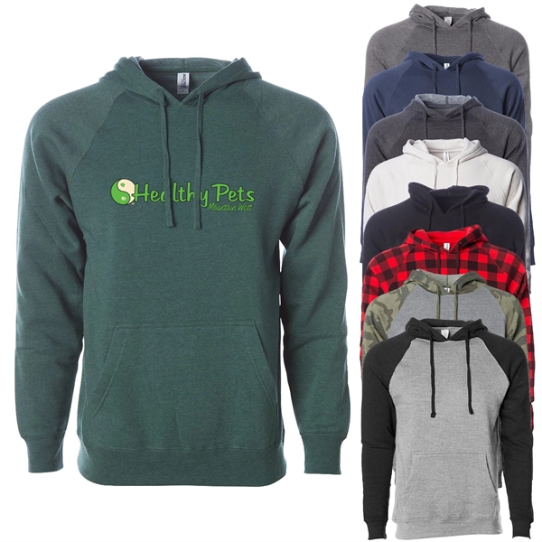 Unisex Special Blend Raglan Hoodie Pullover... from ASI 30208 A P Specialties / AP Specialties