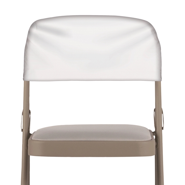 Fully customizable Folding Chair Back Cover made from super soft stretch... from ASI 80228 Quinn