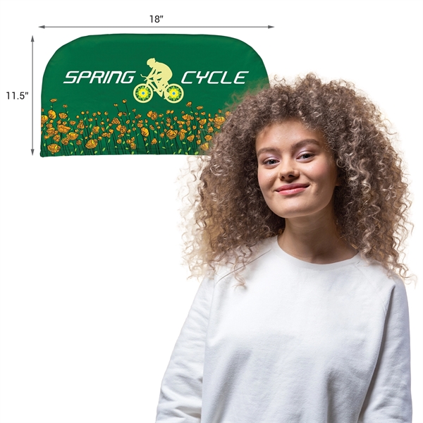 Fully customizable Folding Chair Back Cover made from super soft stretch... from ASI 80228 Quinn