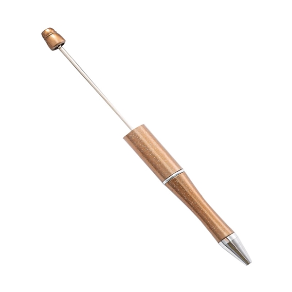 Beaded plastic ballpoint pen plus free standard shipping to 1 continental... from ASI 37218 Athena Promo (tm)