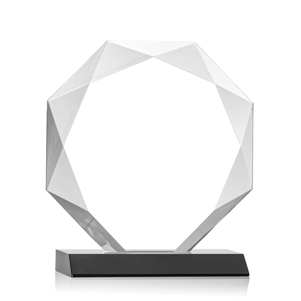 Striking Starfire Octagon award refracts light through all of its facets... from ASI 84592 St Regis Group / St Regis
