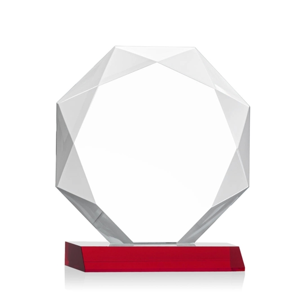 Striking Starfire Octagon award refracts light through all of its facets... from ASI 84592 St Regis Group / St Regis