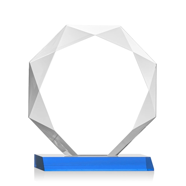 Striking Starfire Octagon award refracts light through all of its facets... from ASI 84592 St Regis Group / St Regis