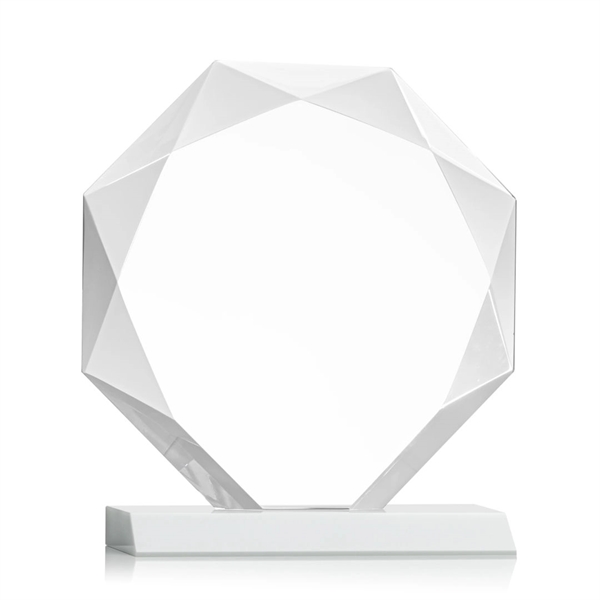 Striking Starfire Octagon award refracts light through all of its facets... from ASI 84592 St Regis Group / St Regis