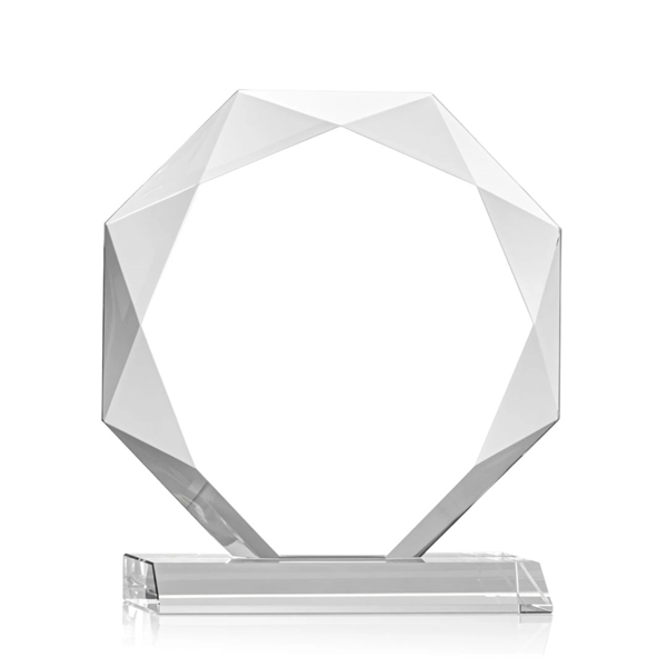 Striking Starfire Octagon award refracts light through all of its facets... from ASI 84592 St Regis Group / St Regis