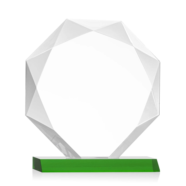 Striking Starfire Octagon award refracts light through all of its facets... from ASI 84592 St Regis Group / St Regis