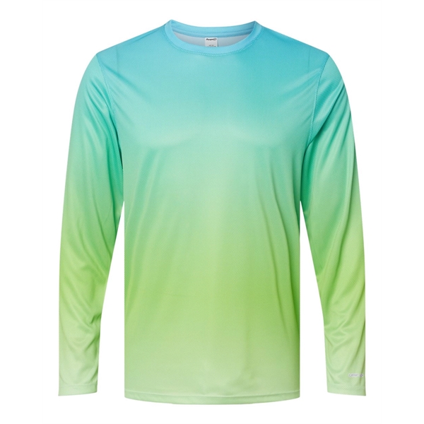 Paragon - Barbados Performance Pin Dot Long Sleeve T-Shirt with UPF... from ASI 72657 Active Life Promo / Active Life Promo