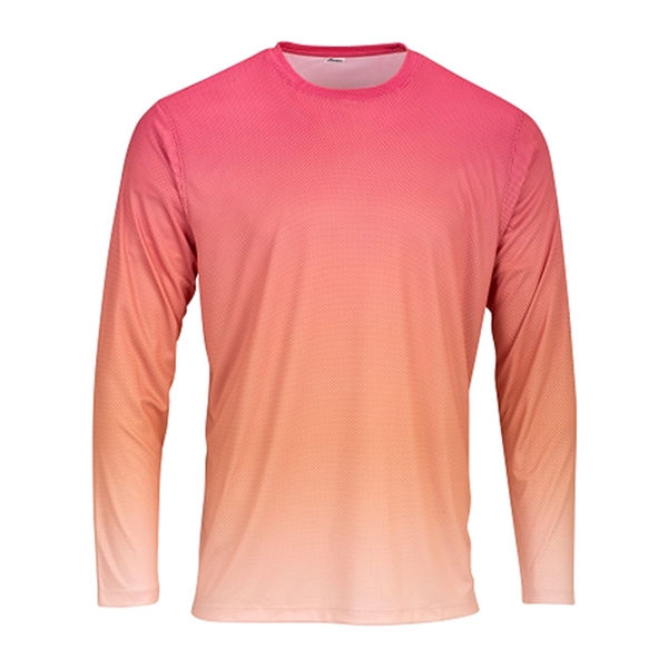 Paragon - Barbados Performance Pin Dot Long Sleeve T-Shirt with UPF... from ASI 72657 Active Life Promo / Active Life Promo