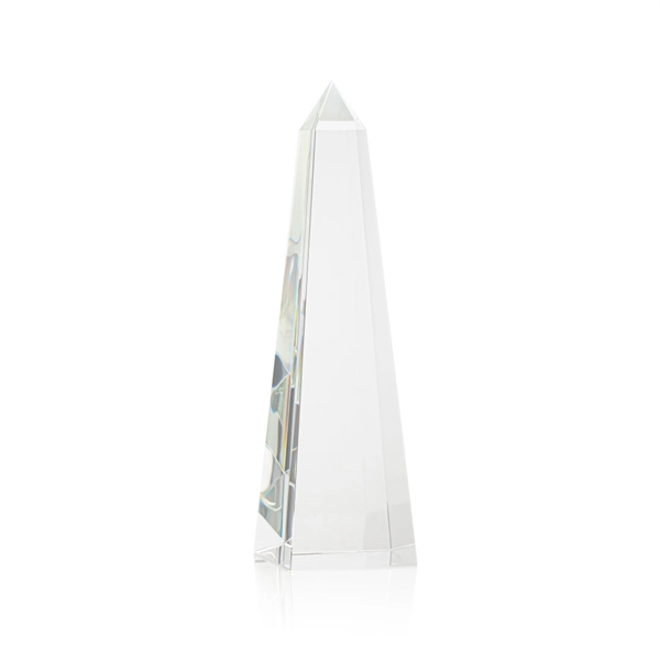 Optical clear crystal obelisk award.... from ASI 84592 St Regis Group / St Regis
