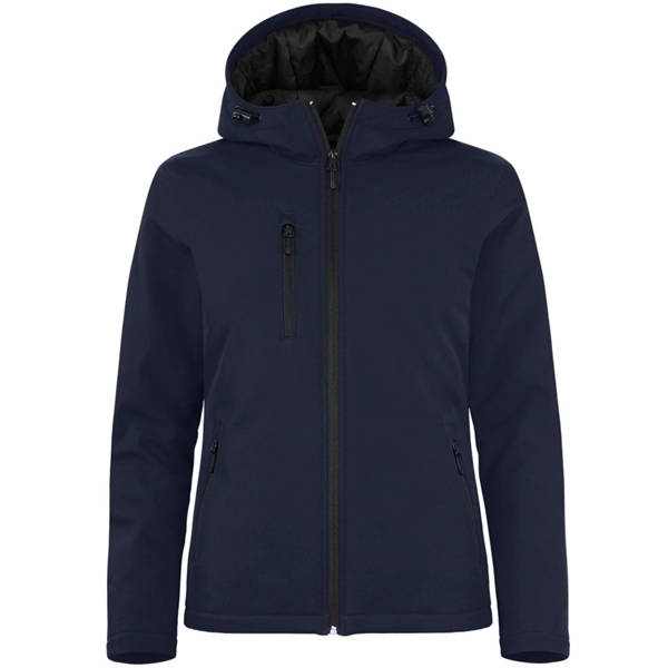 Women's jacket with insulation, wind and water resistance, hood, drawstring, moisture-wicking... from ASI 47965 Cutter & Buck