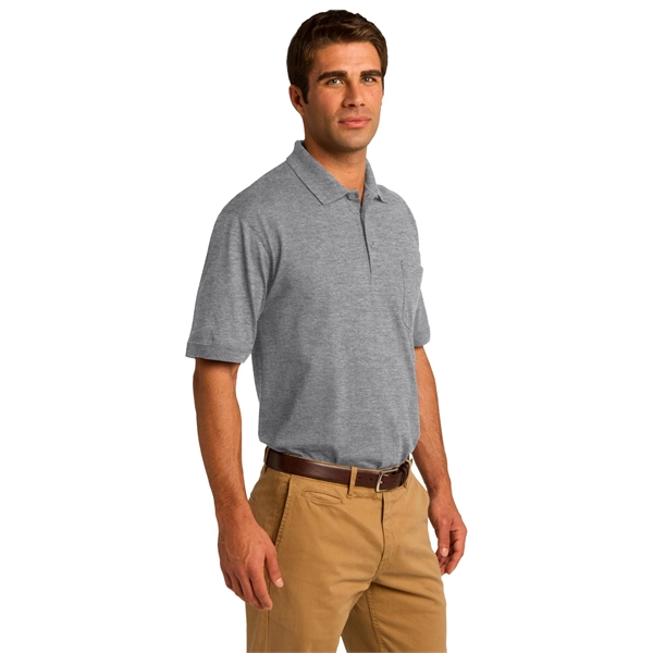 Port & Company Core Blend Jersey Knit Pocket Polo.... from ASI 84863 SanMar
