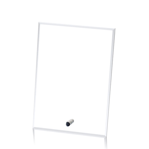 Vertical rectangle award with chrome or gold pin.... from ASI 84592 St Regis Group / St Regis