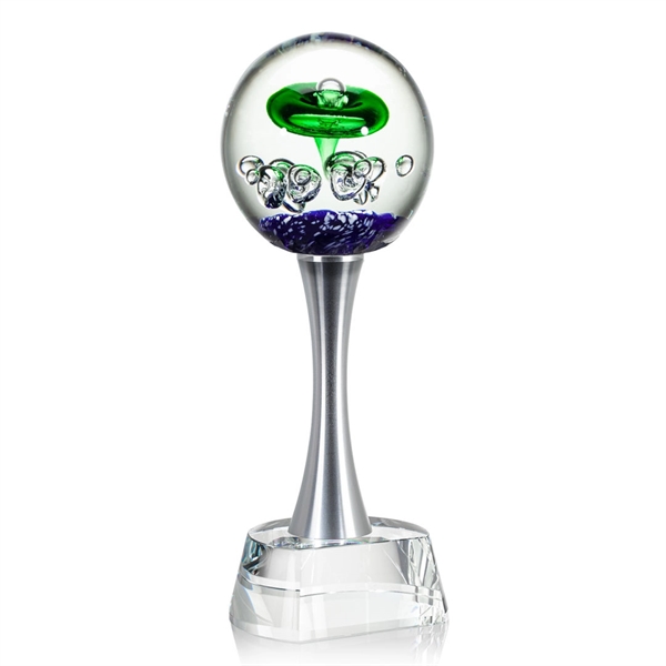 A Stunning Hand Blown work of Art. Complete with a Brushed... from ASI 84592 St Regis Group / St Regis