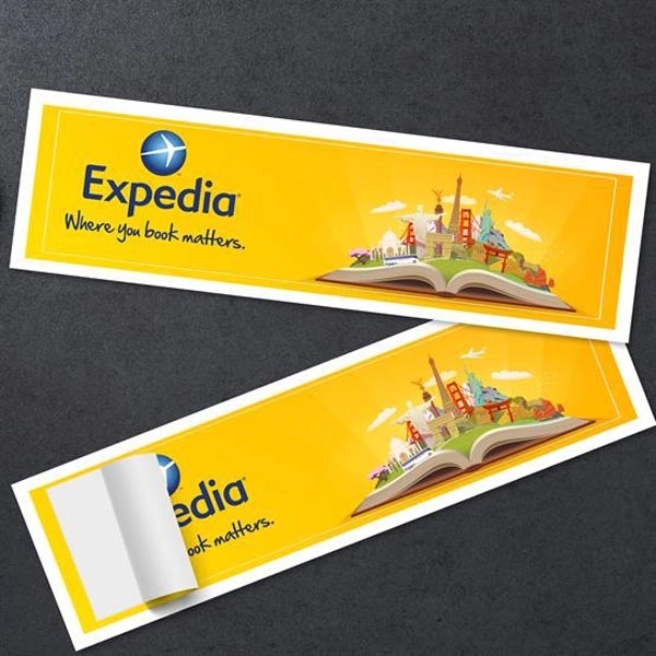 Rectangle shaped bumper sticker made of white BOPP material, which is... from ASI 90807 Tekweld